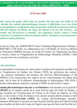 Prévisions saisonnières